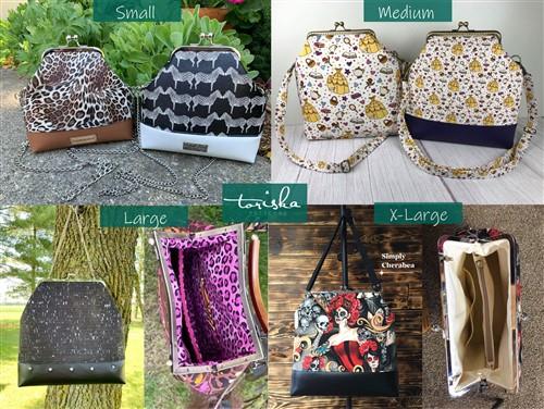Rectangle Frame Handbag Sewing PDF Pattern