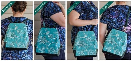 Convertible Backpack Sewing PDF Pattern