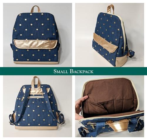 Convertible Backpack Sewing PDF Pattern