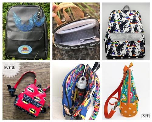Convertible Backpack Sewing PDF Pattern
