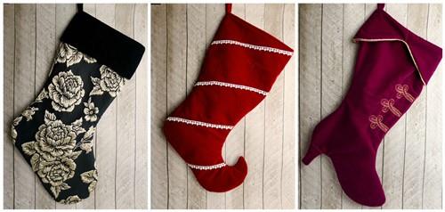 Christmas Stocking Sewing PDF Pattern