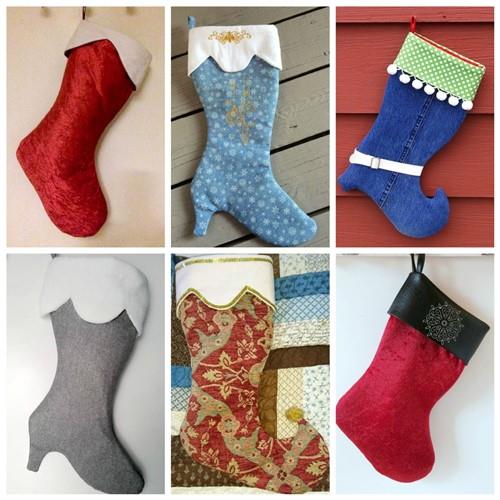 Christmas Stocking Sewing PDF Pattern