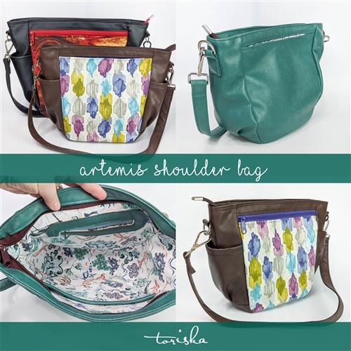 Artemis Clutch & Shoulder Bag Sewing PDF Pattern Bundle