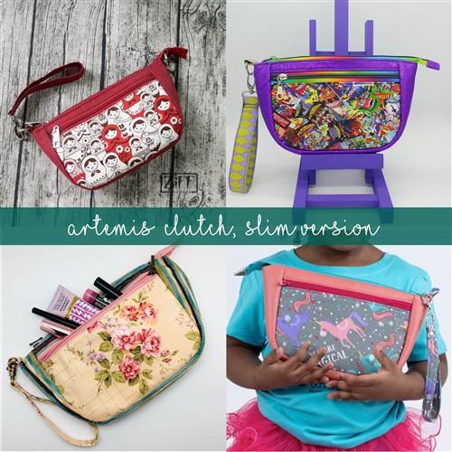 Artemis Clutch & Shoulder Bag Sewing PDF Pattern Bundle