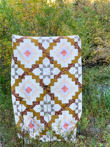 Flowerette PDF quilt Pattern