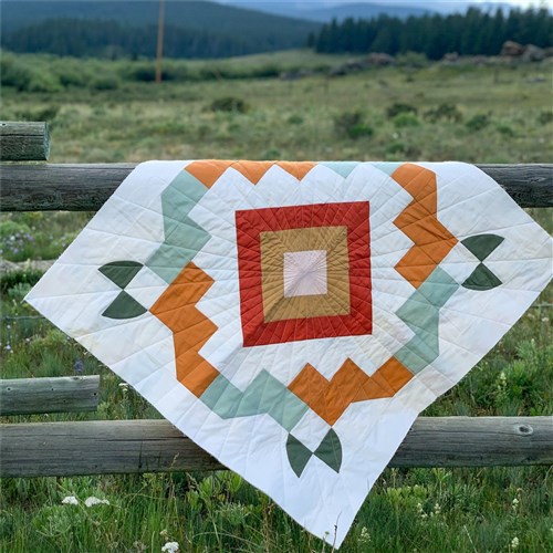 Flowerette PDF quilt Pattern