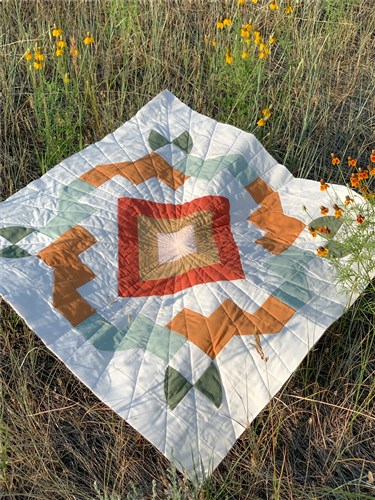 Flowerette PDF quilt Pattern