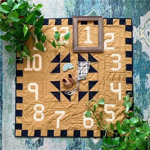 Let's Grow Milestone PDF quilt Pattern