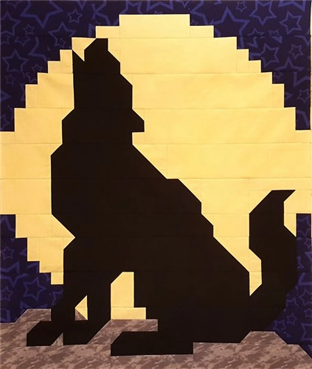 Wolf Quilt Pattern