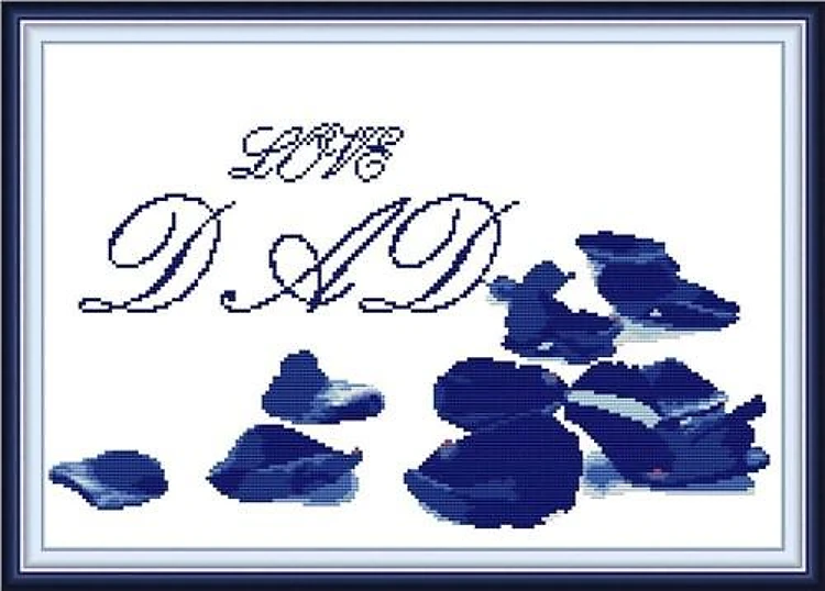 Birth Certificate Love from Dad PDF Sewing Pattern