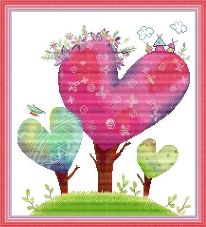 Heart Tree PDF Sewing Pattern