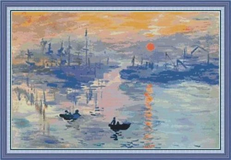 Monet Sunrise Impression PDF Sewing Pattern
