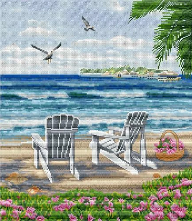 Seaside Landscape PDF Sewing Pattern