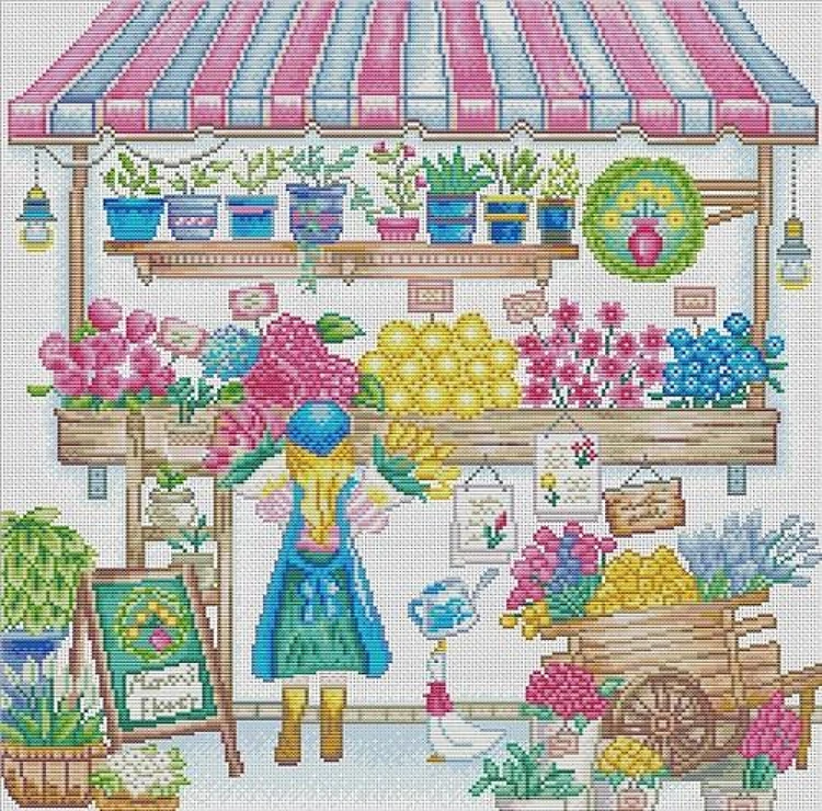 Small Flower Shop PDF Sewing Pattern