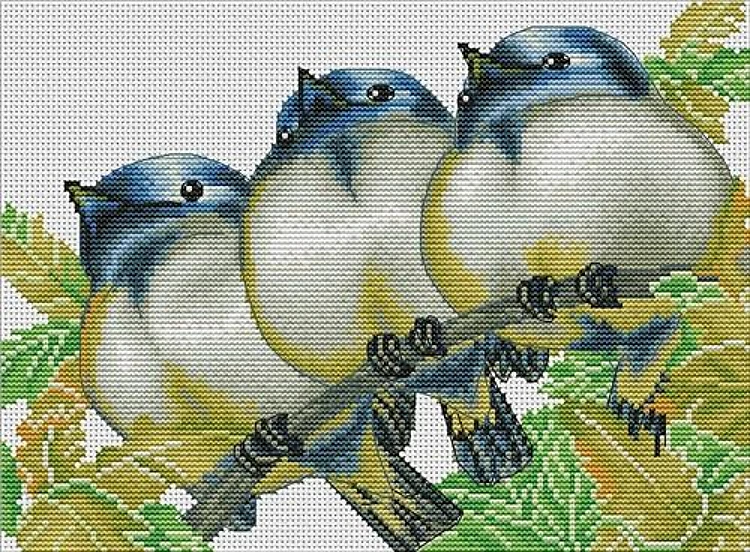 Three Little Fat Birds PDF Sewing Pattern