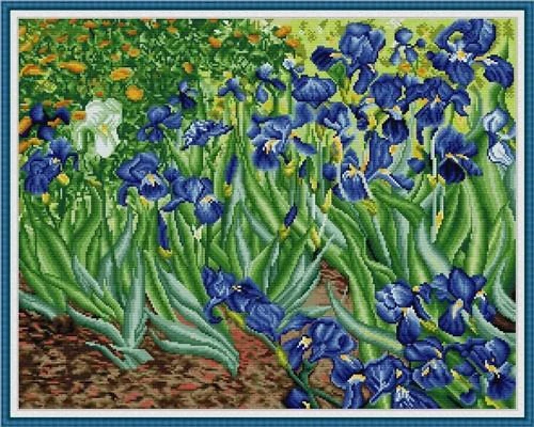 Van Gogh Iris PDF Sewing Pattern