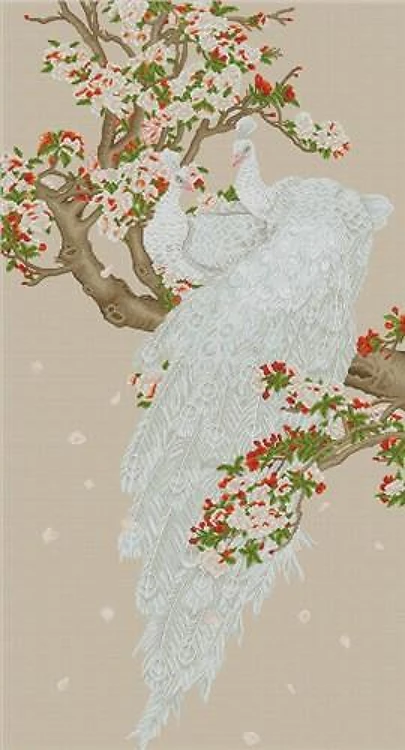 White Peacocks PDF Sewing Pattern