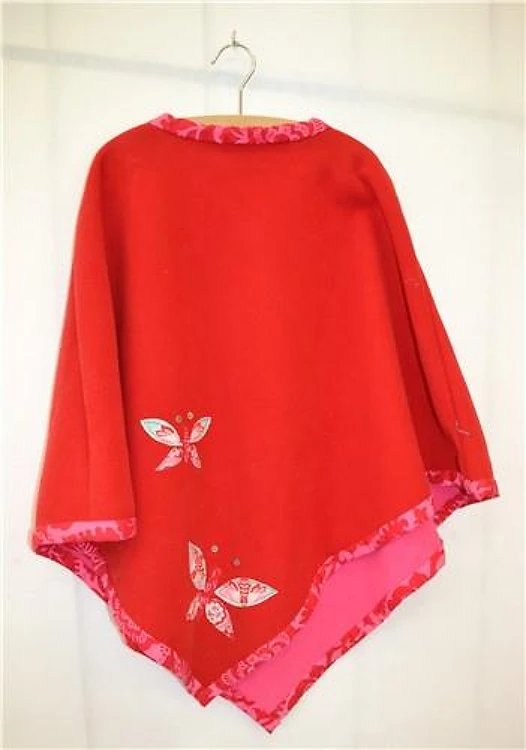 Child's Poncho Sewing PDF Pattern