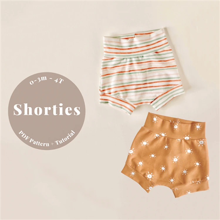 Baby Shorties PDF Sewing Pattern