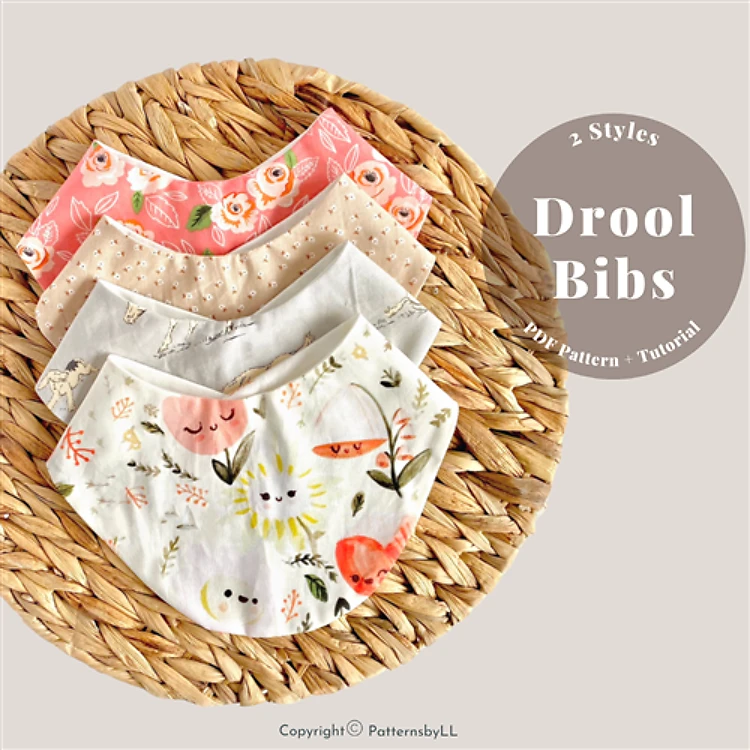 Baby Bibs PDF Sewing Pattern
