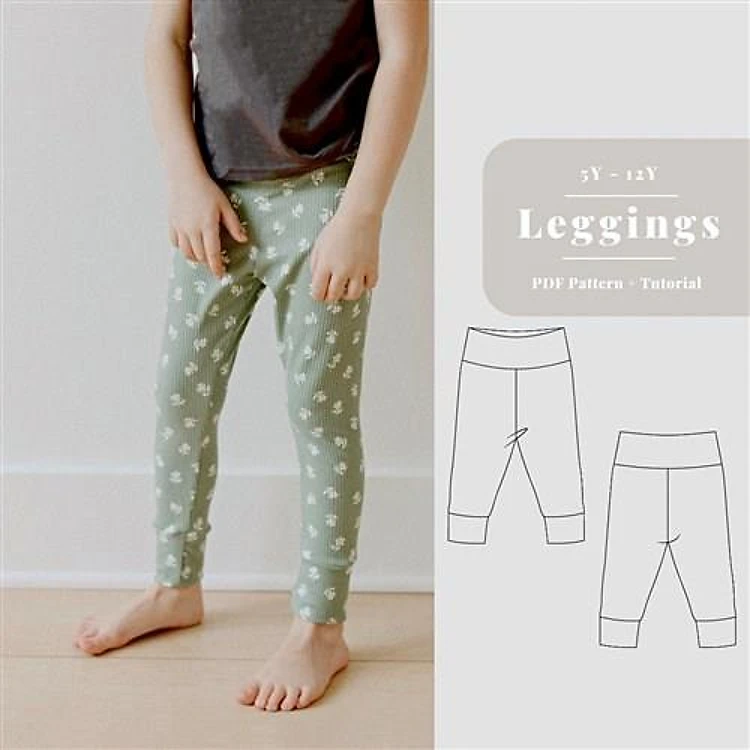 Kids Leggings PDF Sewing Pattern