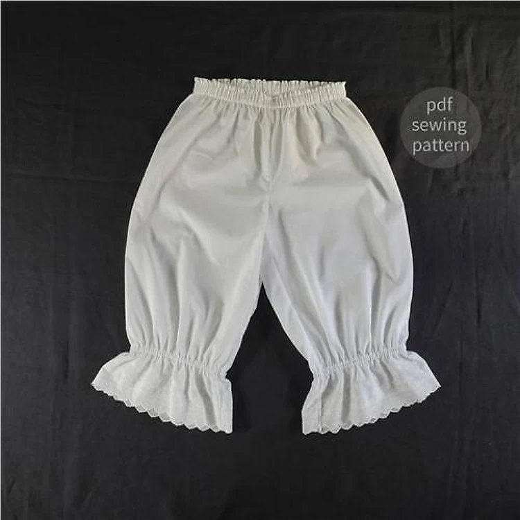 Womens Bloomers PDF Sewing Pattern