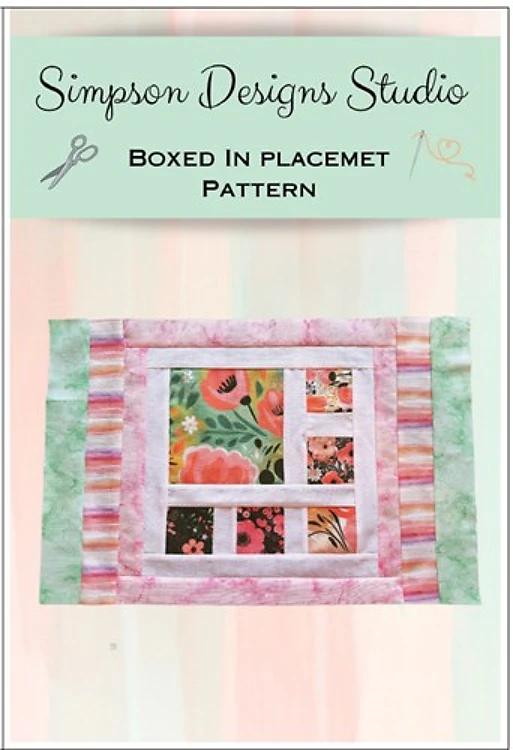 Boxed In Placemats Pattern PDF