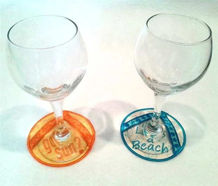 Flip Flop Wine Coasters