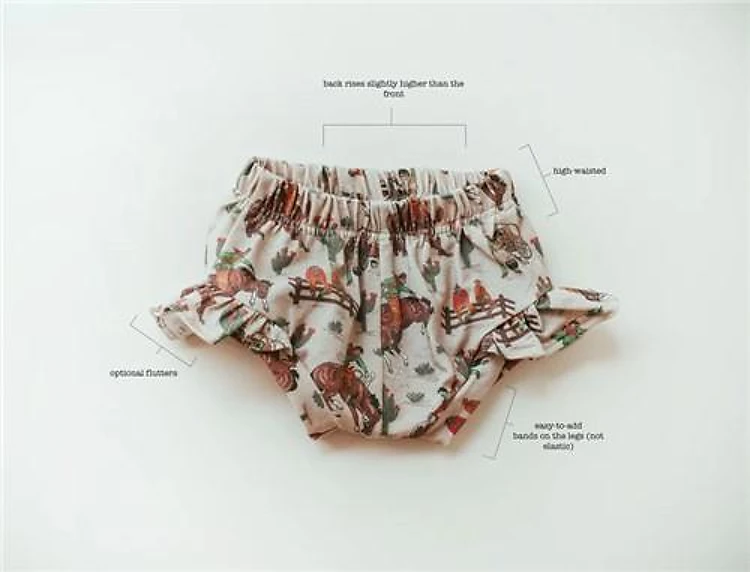 Flutter Bloomers PDF Sewing Pattern