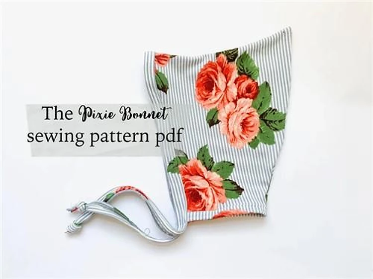 The Pixie Bonnet PDF Sewing Pattern