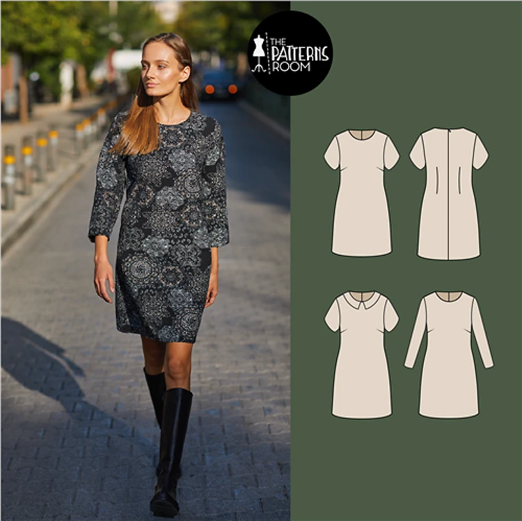 Sofi Dress - Sizes 10-18 Clothing PDF Pattern