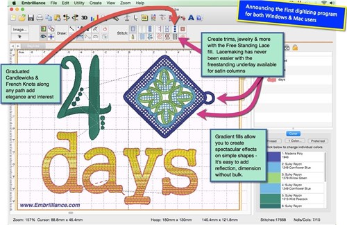 StitchArtist Level 2 Software