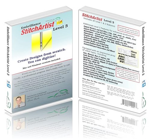 StitchArtist Level 3 Software