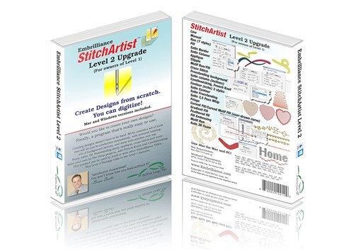 StitchArtist Level 2 Upgrade Software