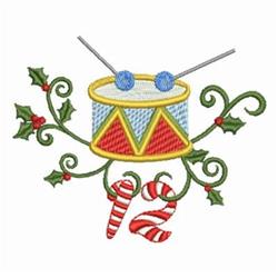 drumming beginner-friendly machine embroidery - 12 Drummers Drumming for decorative pillow covers