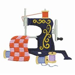 machine detailed machine embroidery - Antique Machine for patchwork quilt blocks