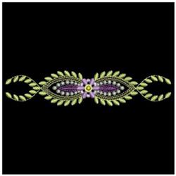 quick stitch border machine embroidery pattern - Artistic Borders 4 for Cushion Covers