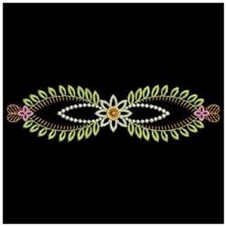 beginner-friendly border machine embroidery pattern - Artistic Borders 4 for Kitchen Accessories