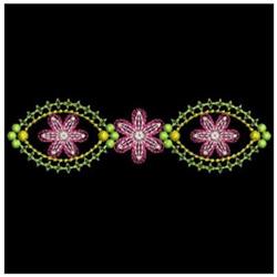 quick stitch leaf machine embroidery pattern - Artistic Borders for Decorative Pillows