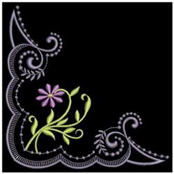 leaf beginner-friendly machine embroidery - Artistic Corner for patchwork quilt blocks