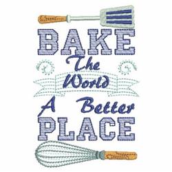 better beginner-friendly machine embroidery - Bake Better for kitchen tea towels