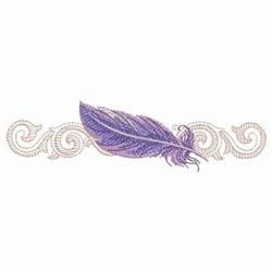 feather beginner-friendly machine embroidery - Baroque Feathers for Sailing Gear