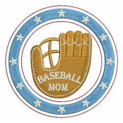 detailed star machine embroidery pattern - Baseball Mom for decorative pillow covers