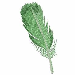 bird beginner-friendly machine embroidery - Bird Feather for patchwork quilt blocks