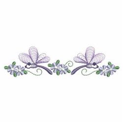 quick stitch summer dragonflie machine embroidery pattern - Border Dragonflies for kitchen aprons