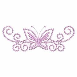 butterfly beginner-friendly machine embroidery - Candlewick for holiday gift bags