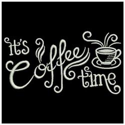 time beginner-friendly machine embroidery - Coffee Time for decorative pillow covers
