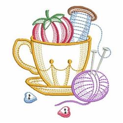 cup beginner-friendly machine embroidery - Craft Cup perfect for Quilt Labels