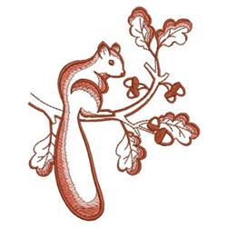 squirrel beginner-friendly machine embroidery - Cute Squirrel for decorative pillow covers
