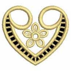 beginner-friendly valentine heart machine embroidery pattern - Cutwork Hearts for Gift Wrap